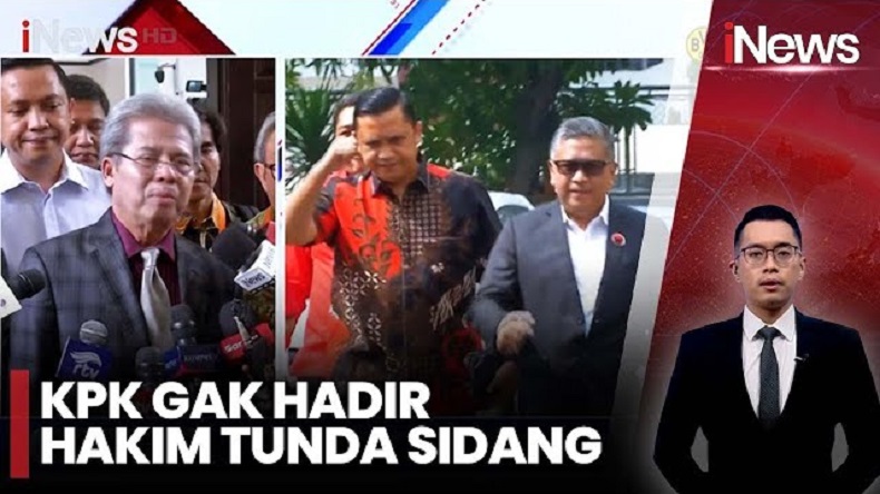 Sidang Praperadilan Hasto Ditunda 5 Februari, KPK Tidak Hadir