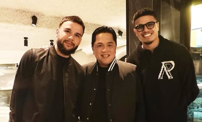 Erick Thohir Temui Beberapa Pemain Diaspora, Netizen: Elkan Baggott Sekalian Pak!