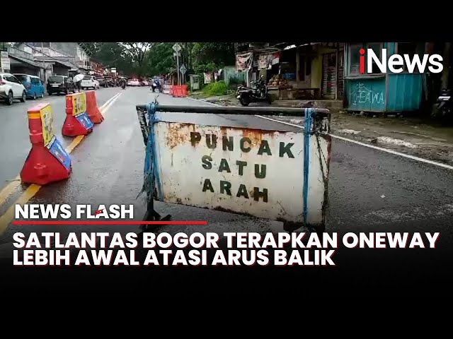 Long Weekend, Jalur Puncak Bogor Dipadati Ribuan Kendaraan