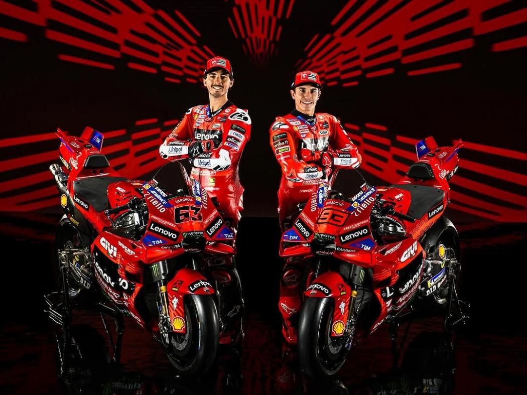 Ini Alasan Ducati Putuskan Bagnaia-Marquez Gunakan Mesin GP24 di MotoGP 2025