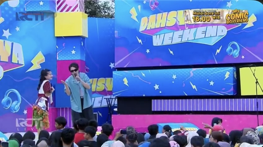 Keseruan Ghea Youbi dan Rafael Tan di Dahsyatnya Weekend Garut, Bikin Penonton Goyang!