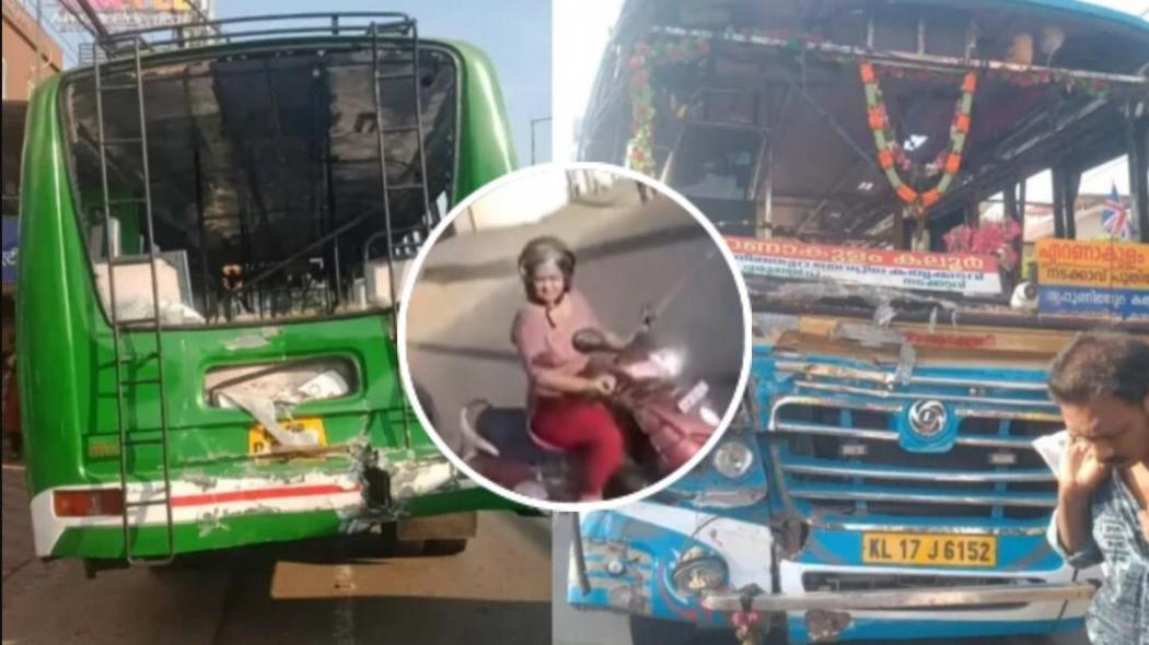 Tragis! 5 Bus Tabrakan Beruntun gegara Emak-Emak Nyebrang Sembarangan