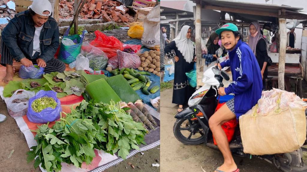 Nasib Isa Bajaj Sekarang, Jualan Sayur hingga Ayam Potong di Pasar demi Hidup Lebih Tenang