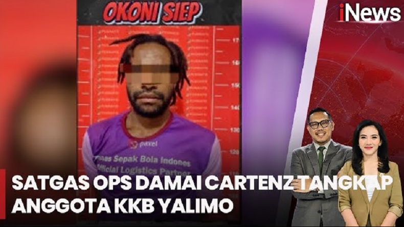 Anggota OPM Okoni Siep Ditangkap, Senjata Api Laras Panjang dan Amunisi Disita