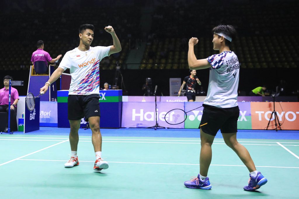 Indonesia vs Taiwan di Perempat Final Badminton Asia Mix Team Championship 2025