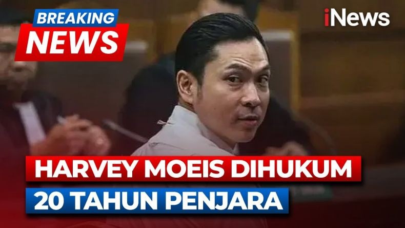Lebih Berat, Hukuman Harvey Moeis Jadi 20 Tahun Penjara dan Denda Rp420 Miliar