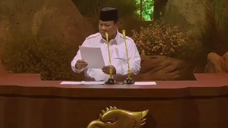 Prabowo: Demokrasi Indonesia Tidak Ada Lawan Politik, yang Ada Kawan Seperjuangan