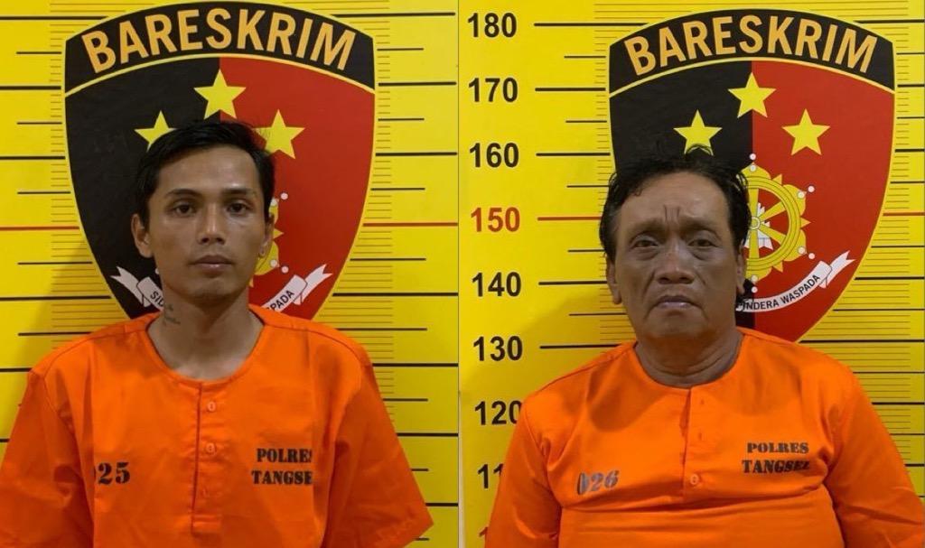 Tampang 2 Preman yang Palak Marching Band TK di Tangsel usai Ditangkap Polisi