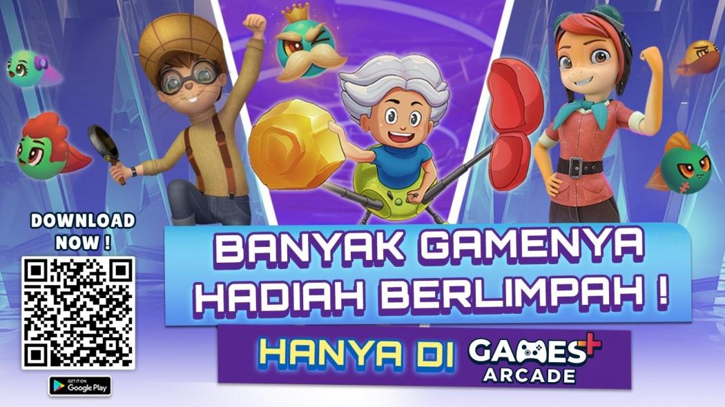 Games+ Arcade Resmi Dirilis, Hadirkan Pengalaman Game Center dengan Concept Banyak Game dan Hadiah