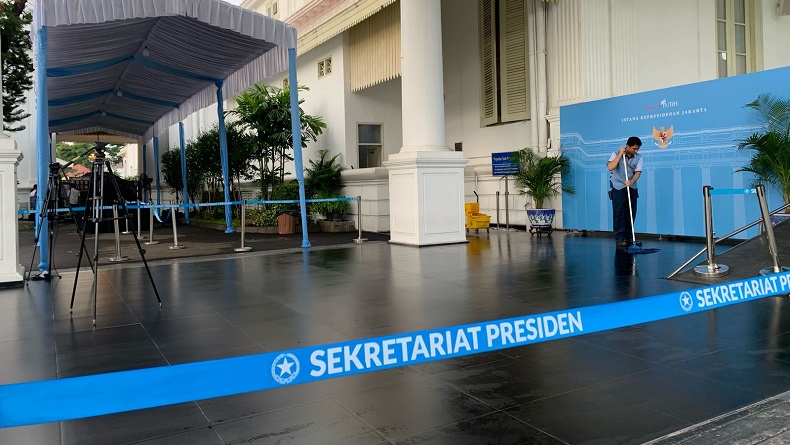 Penampakan Istana Jelang Pelantikan 481 Kepala Daerah Hasil Pilkada 2024