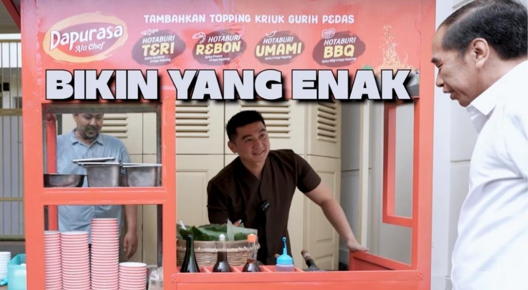 Chef Arnold dan Keluarga Berkunjung ke Rumah Jokowi di Solo, Bawa Gerobak Nasi Goreng