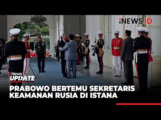 Presiden Prabowo Terima Kunjungan Kehormatan Sekretaris Dewan Keamanan Rusia