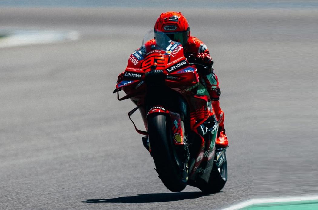 Hasil Latihan Bebas 1 MotoGP Aragon 2025: Marquez Menggila, Bagnaia Loyo