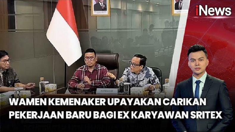 Kemnaker Pastikan Pekerja Sritex Dapat Seluruh Haknya