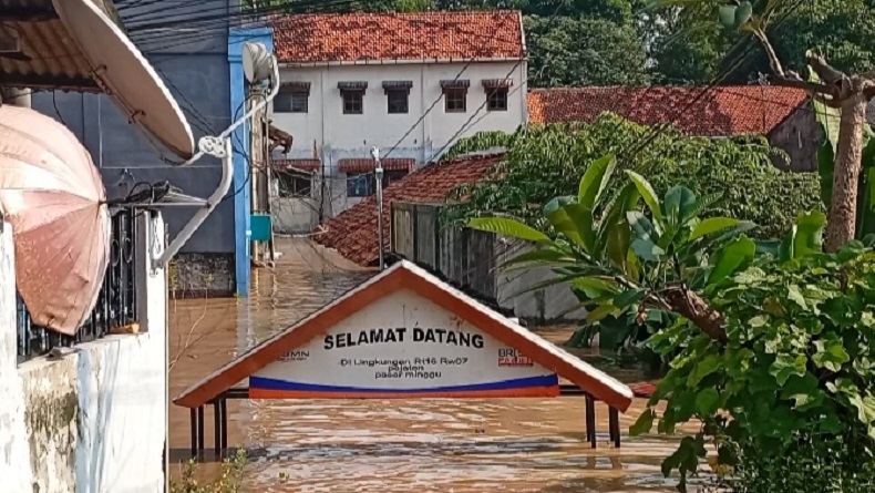 Update Banjir Jakarta: 47 RT di Jaksel dan Jaktim Terendam Air