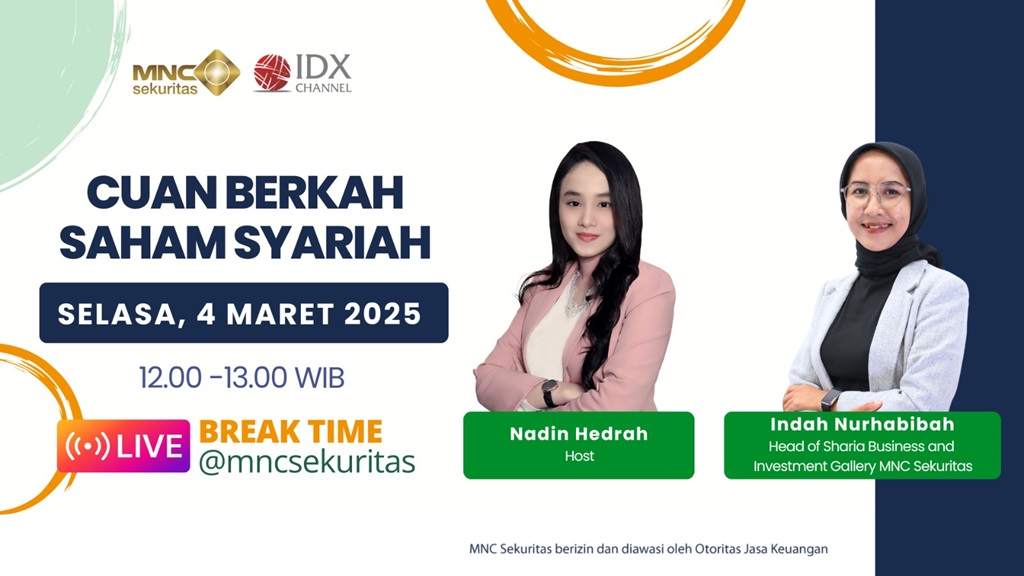 Simak Tips agar Dapat Berkah Cuan dari Saham Syariah di IG Live MNC Sekuritas!
