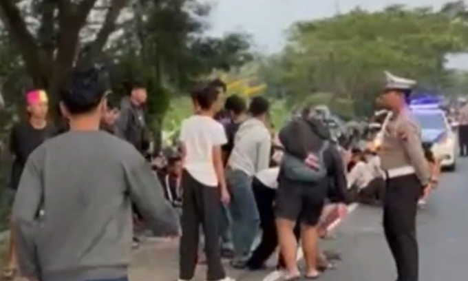 Meresahkan, Ratusan Pebalap Liar di Semarang Ditangkap