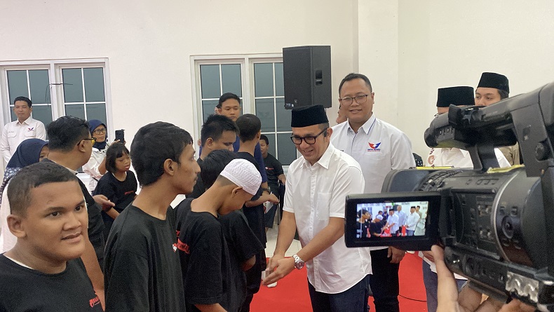 Partai Perindo Jakarta Gelar Bukber dengan Anak Yatim Piatu dan Disabilitas di Menteng