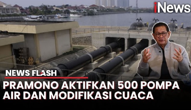 Ini Strategi Pramono untuk Usir Banjir dari Jakarta