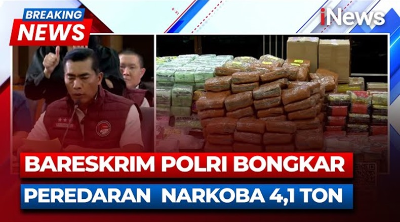 Penampakan 4,1 Ton Narkoba Disita Bareskrim selama Januari-Februari 2025, Ini Rinciannya