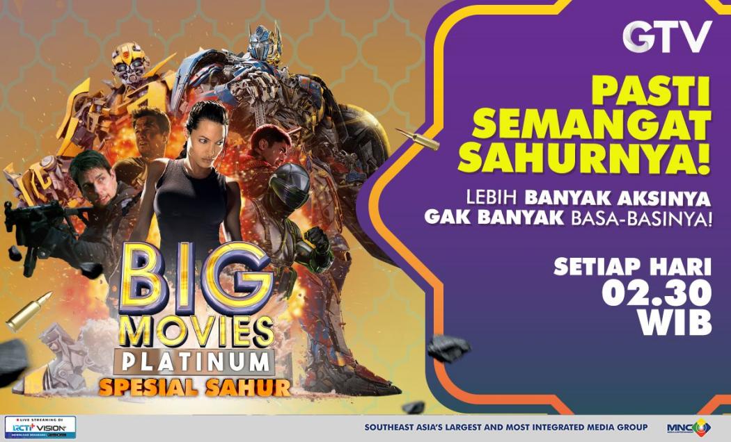 Its Family Time! Anti Ngantuk Club, GTV Tayangkan Deretan Film Action Temani Sahur   