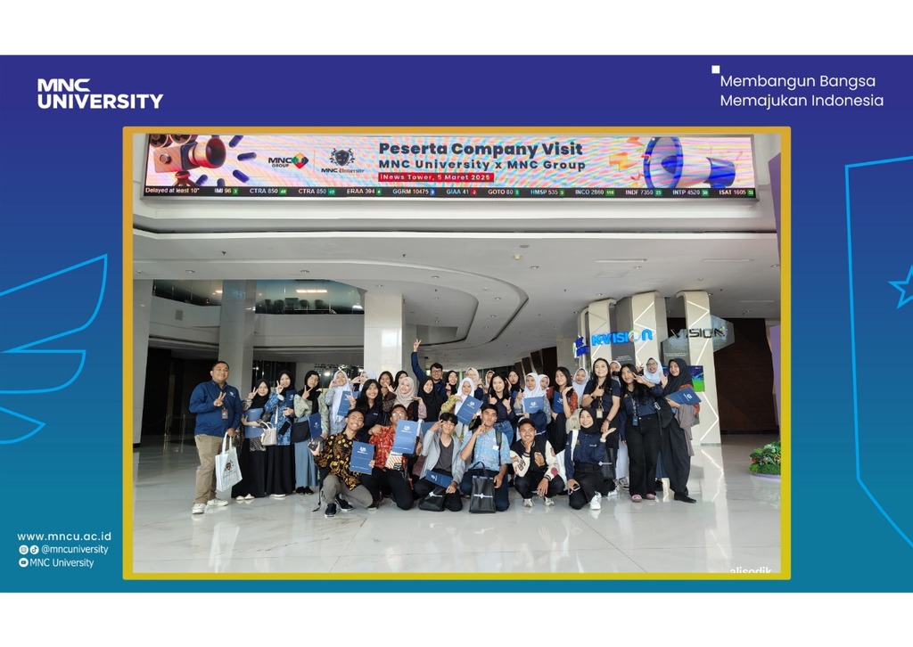 MNC Group Ajak Siswa SMA Jelajahi Dunia Industri lewat Company Visit 2025