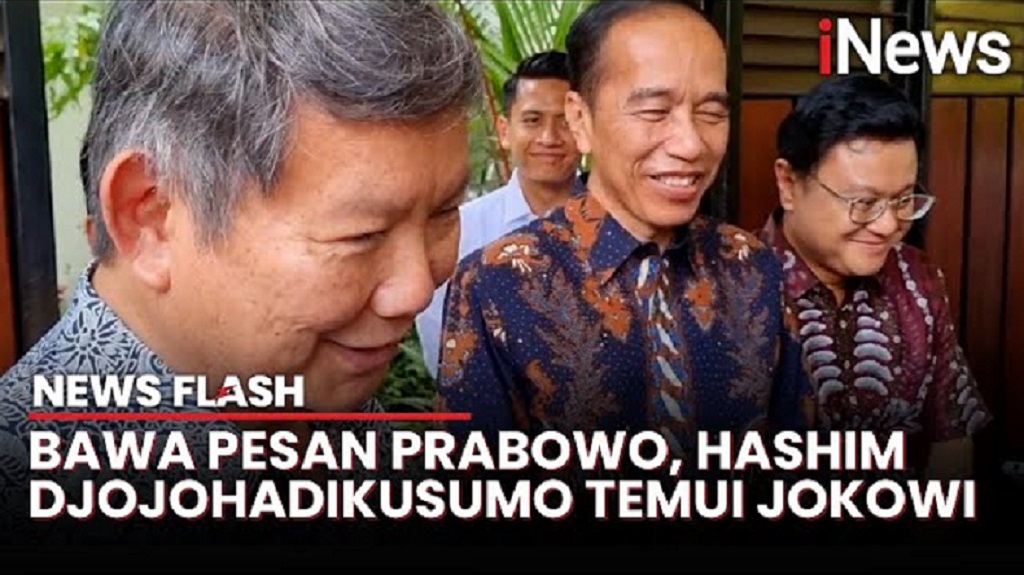 Hashim Temui Jokowi di Solo Bawa Pesan Prabowo, Apa Itu?