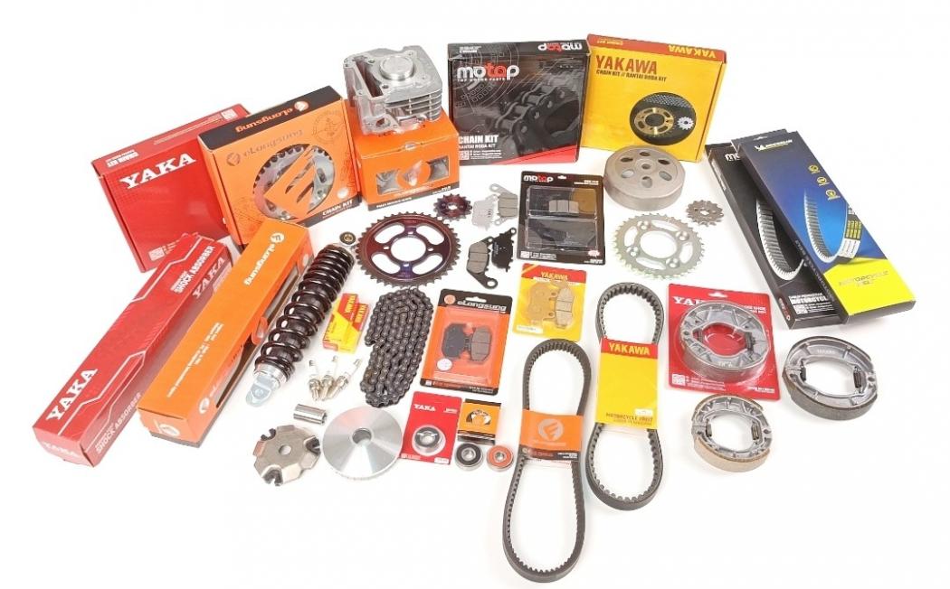 Merek Motor Makin Banyak, Bisnis Suku Cadang Kendaraan Ikut Menggeliat