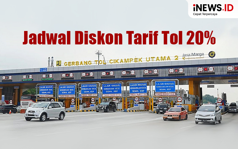 Pemerintah Beri Diskon Tarif Tol 20 Persen saat Libur Sekolah, Ini Alasannya