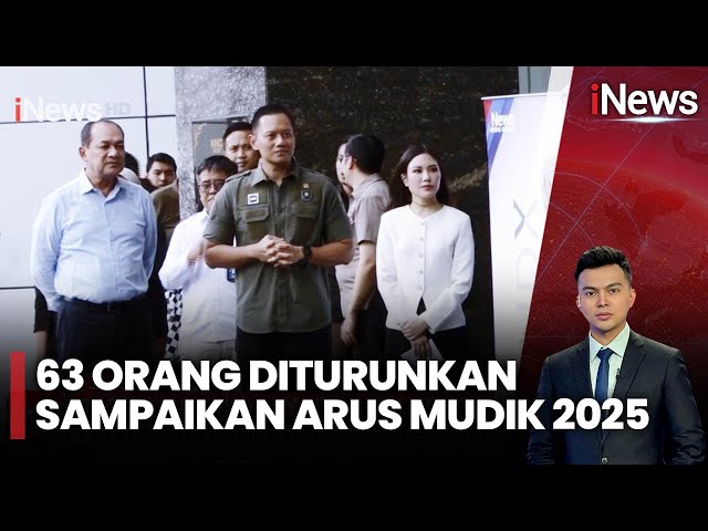 Angela Tanoesoedibjo dan AHY Lepas 63 Orang Tim Liputan Mudik iNews Media Group