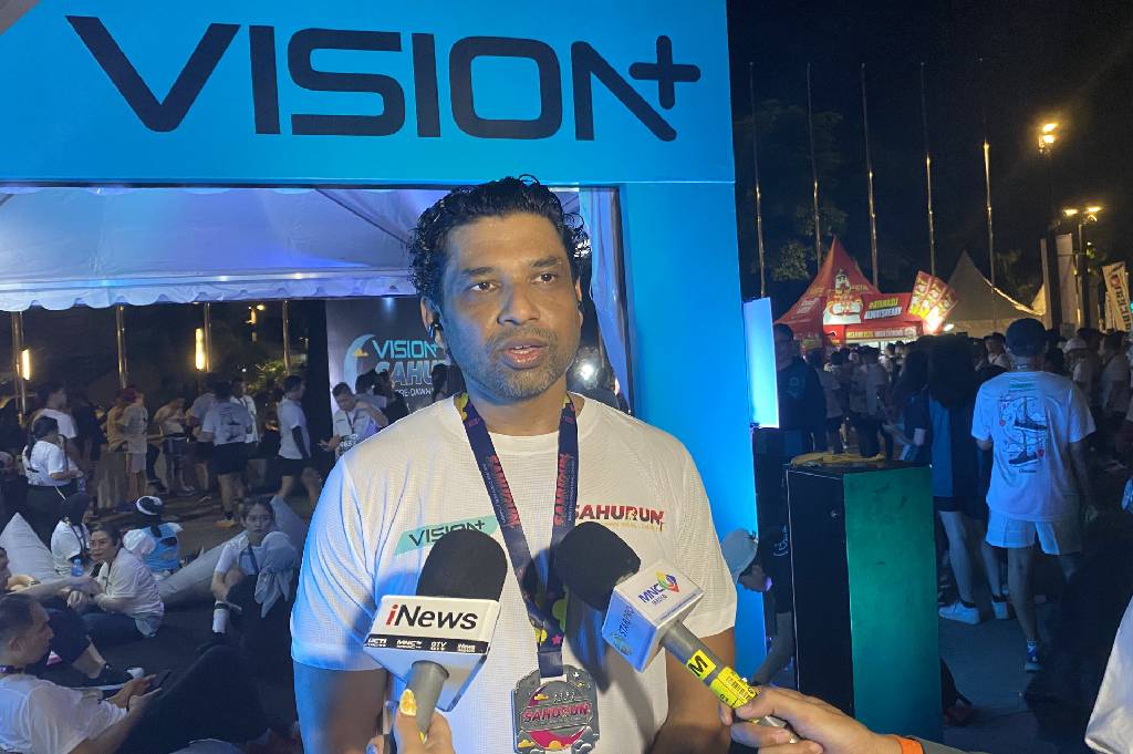 Vision+ Ajak Masyarakat Suka Berolahraga Lewat Sahurun 2025