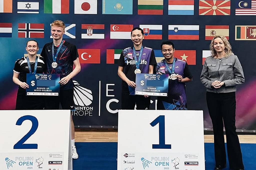 Komentar Berkelas Rehan/Gloria usai Pecah Telur Raih Gelar Perdana di Polish Open 2025
