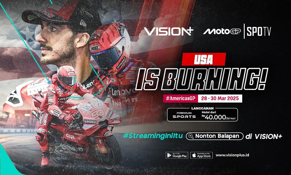 Jadwal Lengkap dan Link Live Streaming MotoGP Amerika 2025
