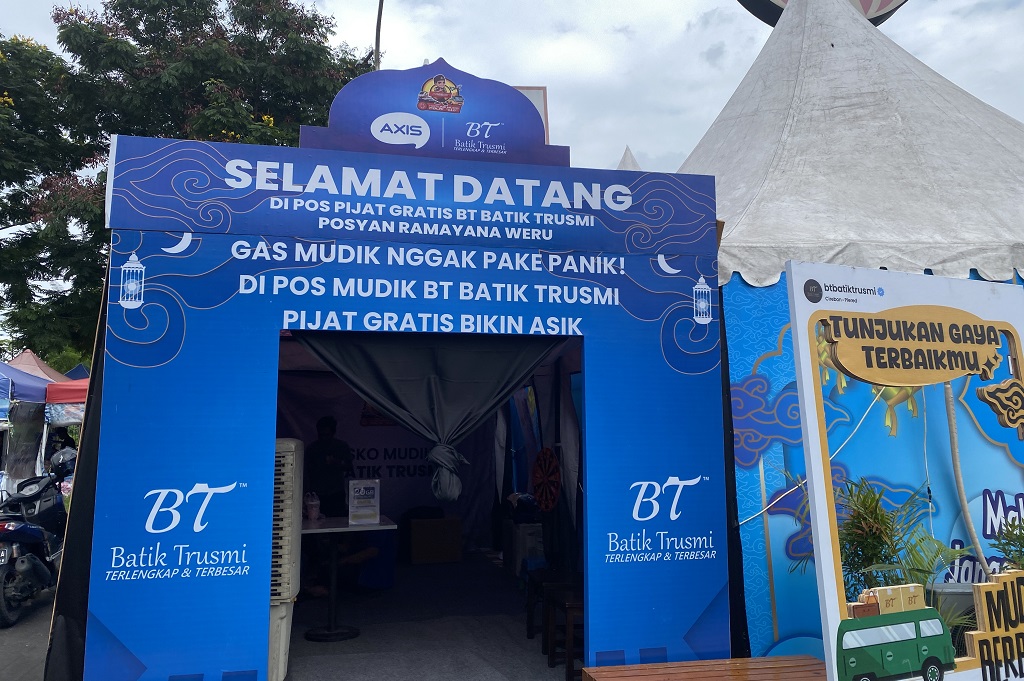 Asyik! Pos Pelayanan Weru Cirebon Sediakan Pijat Gratis untuk Pemudik