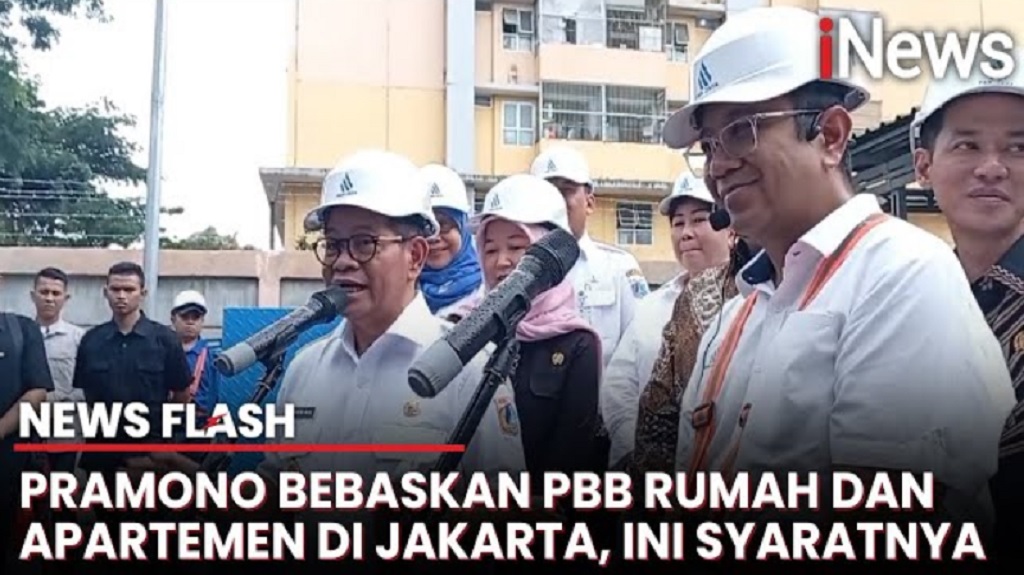 Pramono Gratiskan PBB Rumah di Bawah Rp2 Miliar hingga Apartemen Maksimal Rp650 Juta