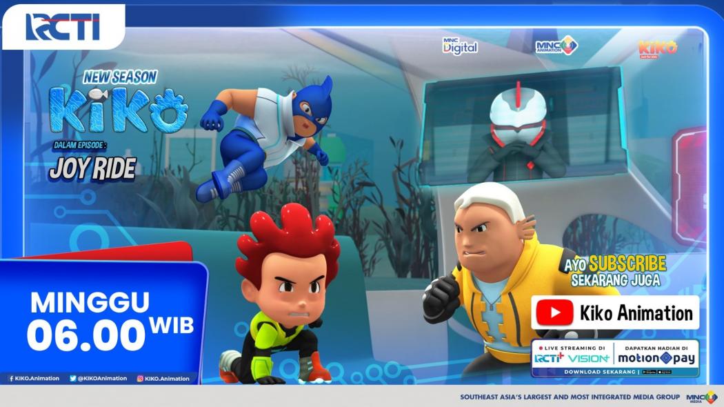 Kiko Season 4 Eps Joy Ride Minggu, 30 Maret 2025, Pukul 06.00 WIB di RCTI: Petualangan Baru Kota Asri Masa Depan