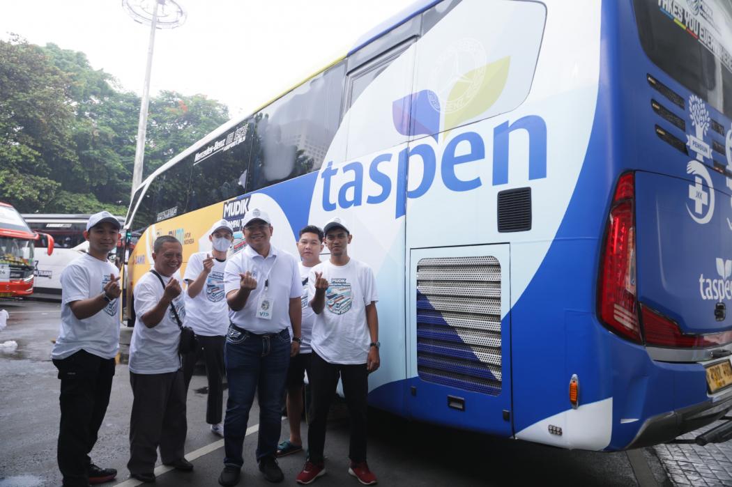 Lebaran Makin Berkesan, TASPEN Fasilitasi Ribuan Pemudik Pulang Kampung