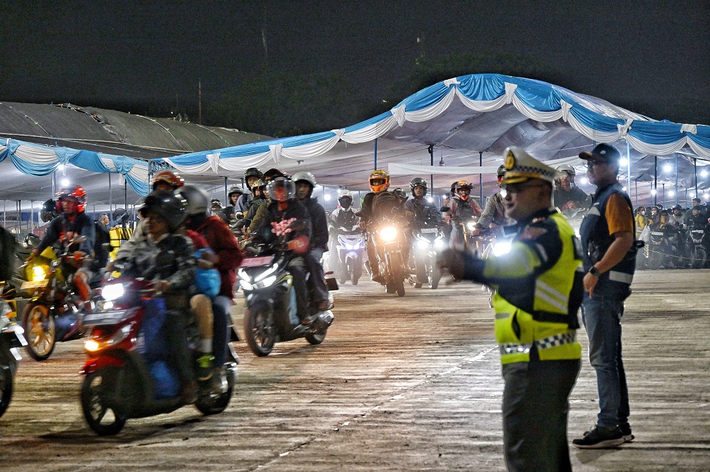 11.800 Pemudik Motor Telah Menyeberang dari Pelabuhan Ciwandan hingga H-4 Lebaran 