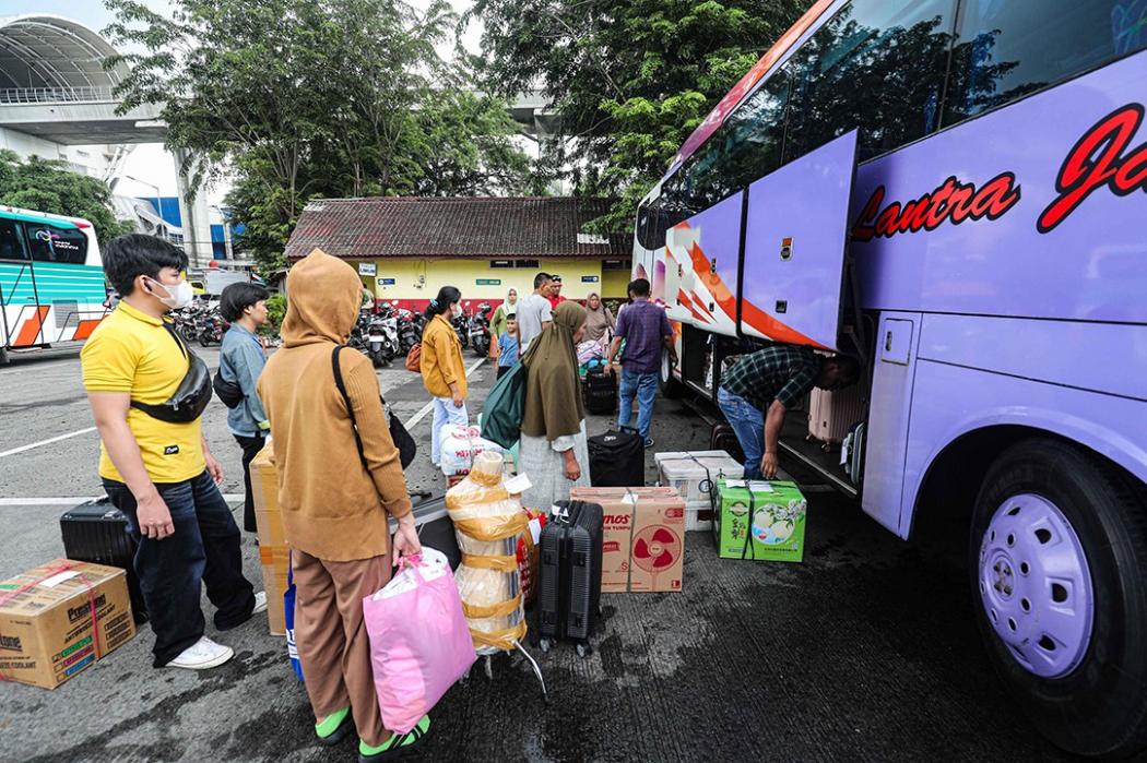 H-3 Lebaran, 69.969 Pemudik Tinggalkan Jakarta Naik Bus
