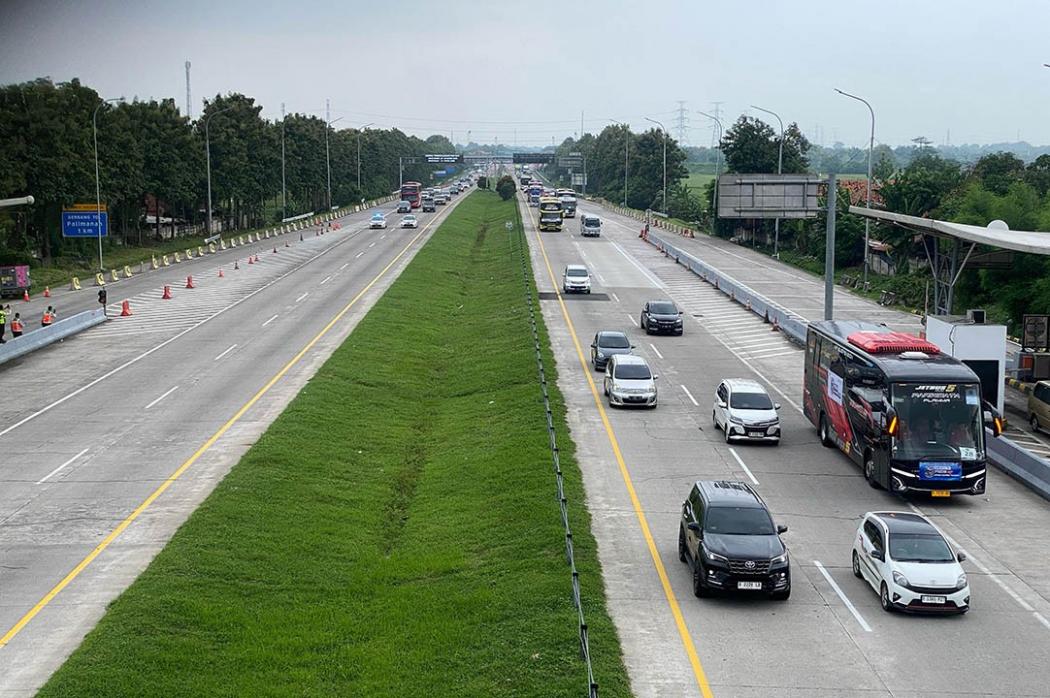 One Way Lokal Arus Balik Berlaku Sore Ini, dari KM 188 Tol Palimanan hingga KM 70