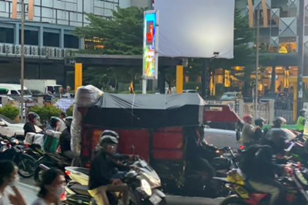 Cerita Daryono Mudik ke Subang Naik Motor Roda 3, Tak Takut Kena Tilang