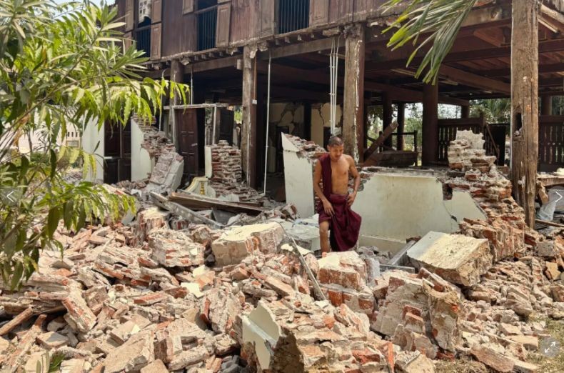 Korban Tewas Gempa Myanmar Tembus 150 Orang, Prabowo hingga Trump Tawarkan Bantuan