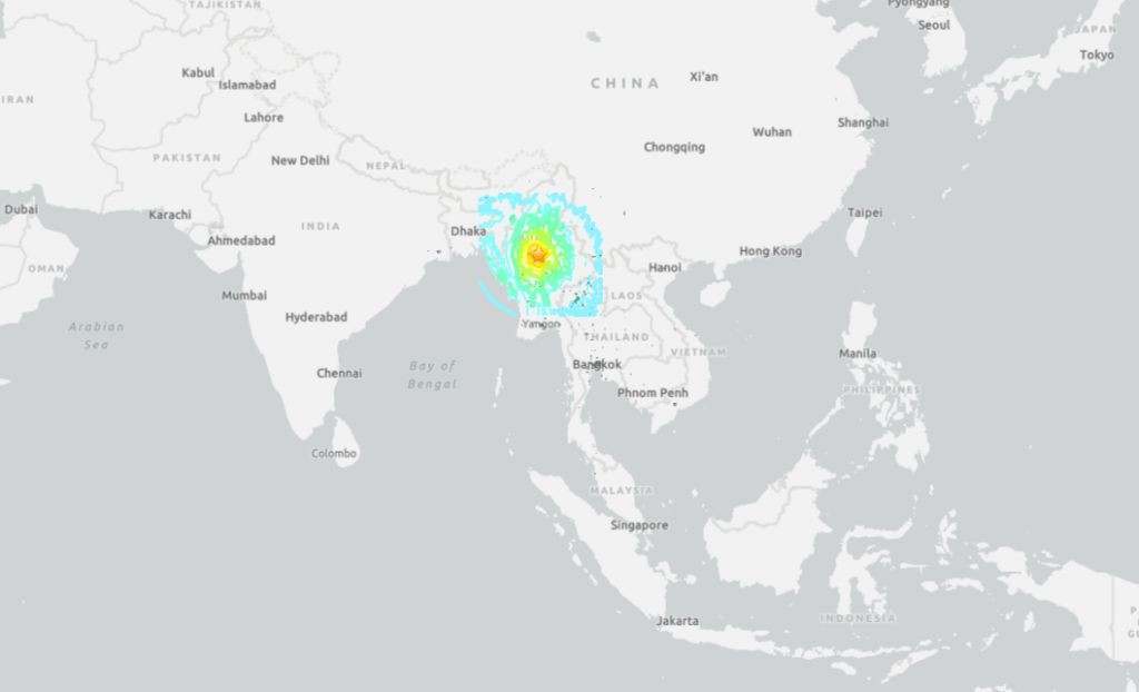 Breaking News: Gempa Kuat M7,7 Guncang Myanmar, Dirasakan hingga Bangkok Thailand