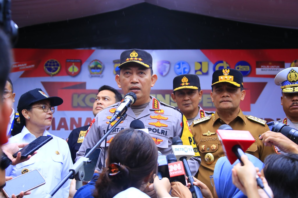 Kapolri Sebut Waktu Arus Balik Lebaran Lebih Singkat, Minta Jajarannya Antisipasi Kepadatan Lalin
