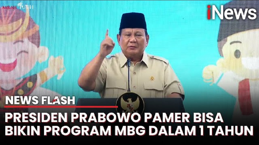 Prabowo: Brasil Butuh 11 Tahun Beri Makan Bergizi Gratis ke Seluruh Anak