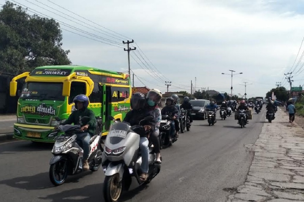 Puncak Arus Mudik di Pantura Indramayu, 139.355 Kendaraan Melintas dari Arah Jakarta