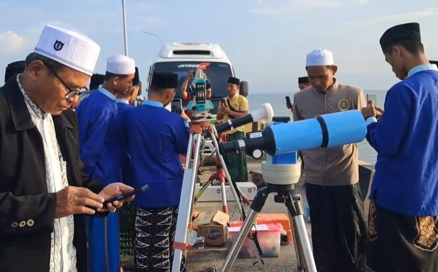 Lembaga Falakiyah NU Sampang Pantau Rukyatul Hilal di Pelabuhan Taddan Sore Ini
