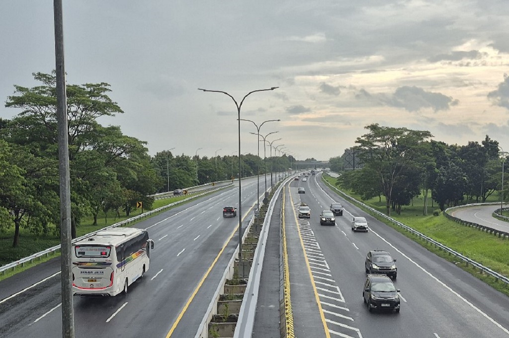 Arus Balik, Tol Cipali One Way ke Arah Jakarta Siang Ini