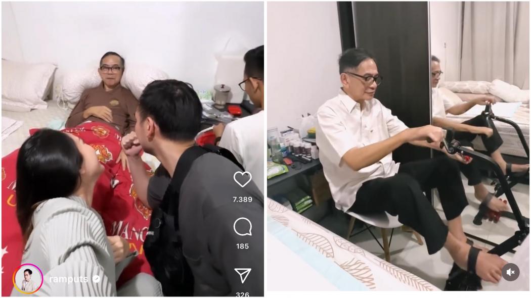 Sebelum Meninggal, Ray Sahetapy Berjuang Melawan Stroke Didampingi Anak-Anak  