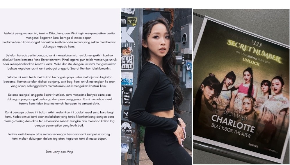 Heboh, Dita Karang Hengkang dari Secret Number